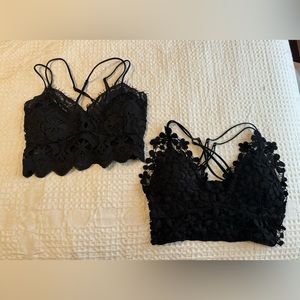 Lace Cropped Tank Top